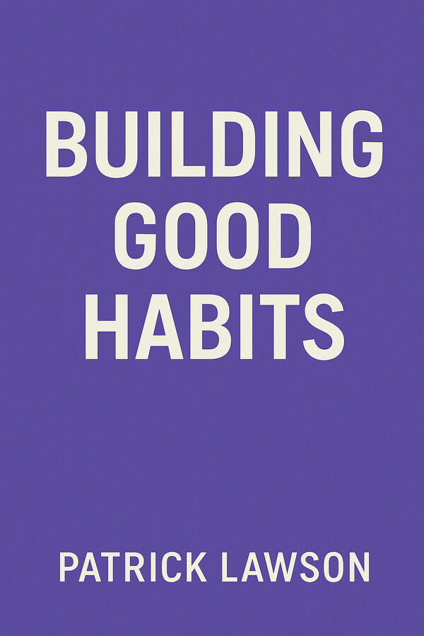 Building Good Habits Building Good Habits